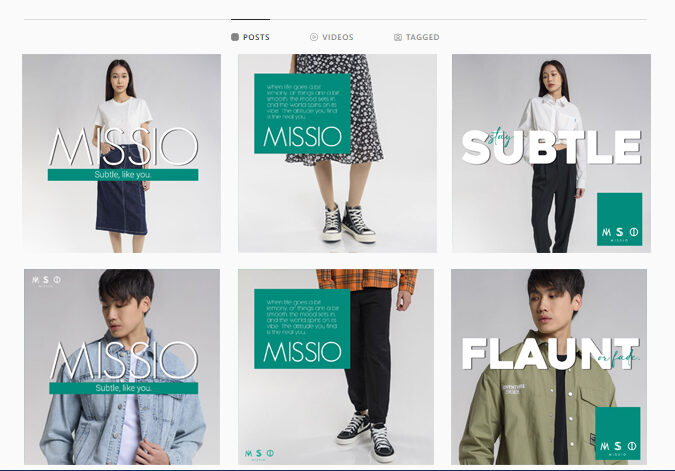 Missio social media campaign artwork